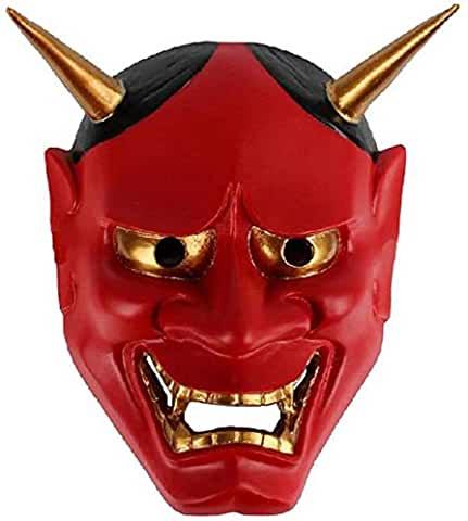 Máscara de demonio Hannya japonés